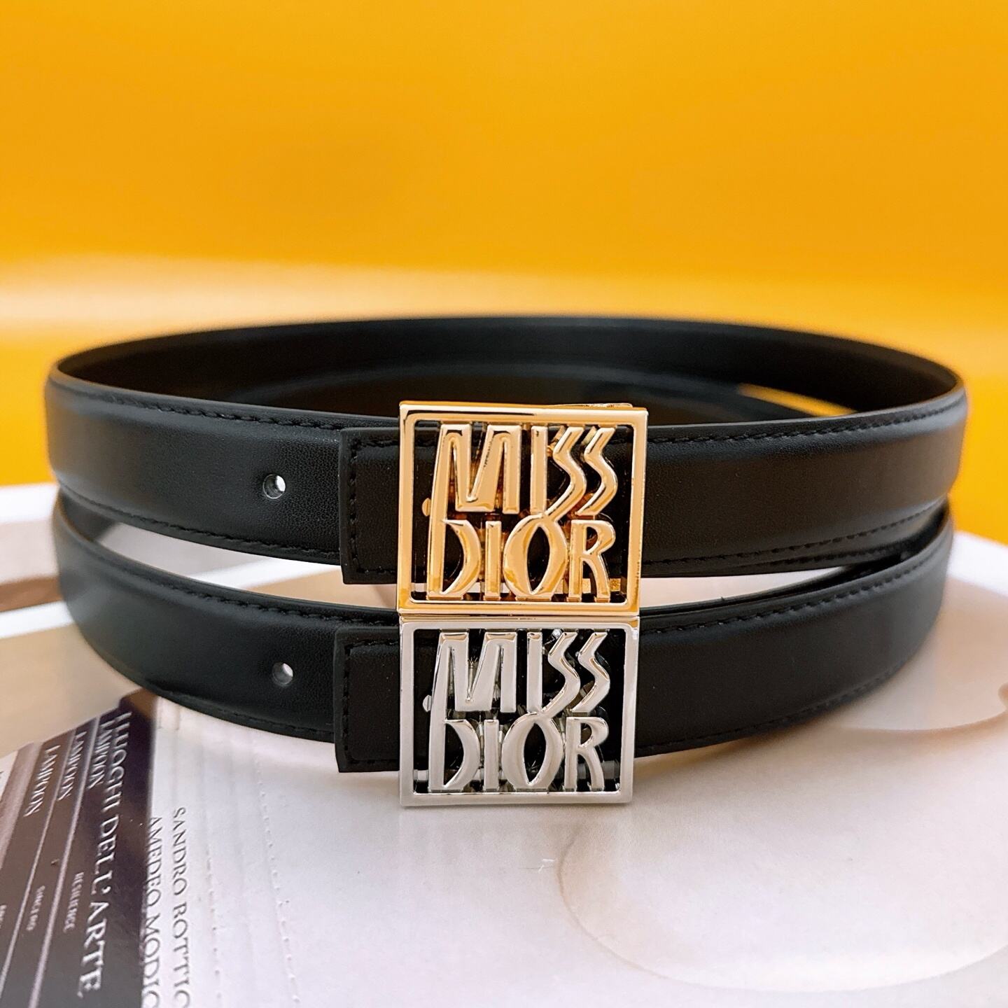Dior inspired Belts