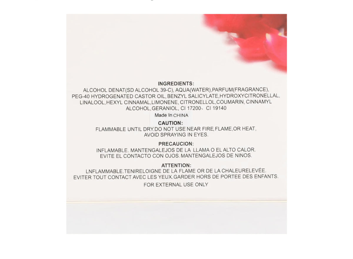 Forever Red for Women Inspired (Flower Love)