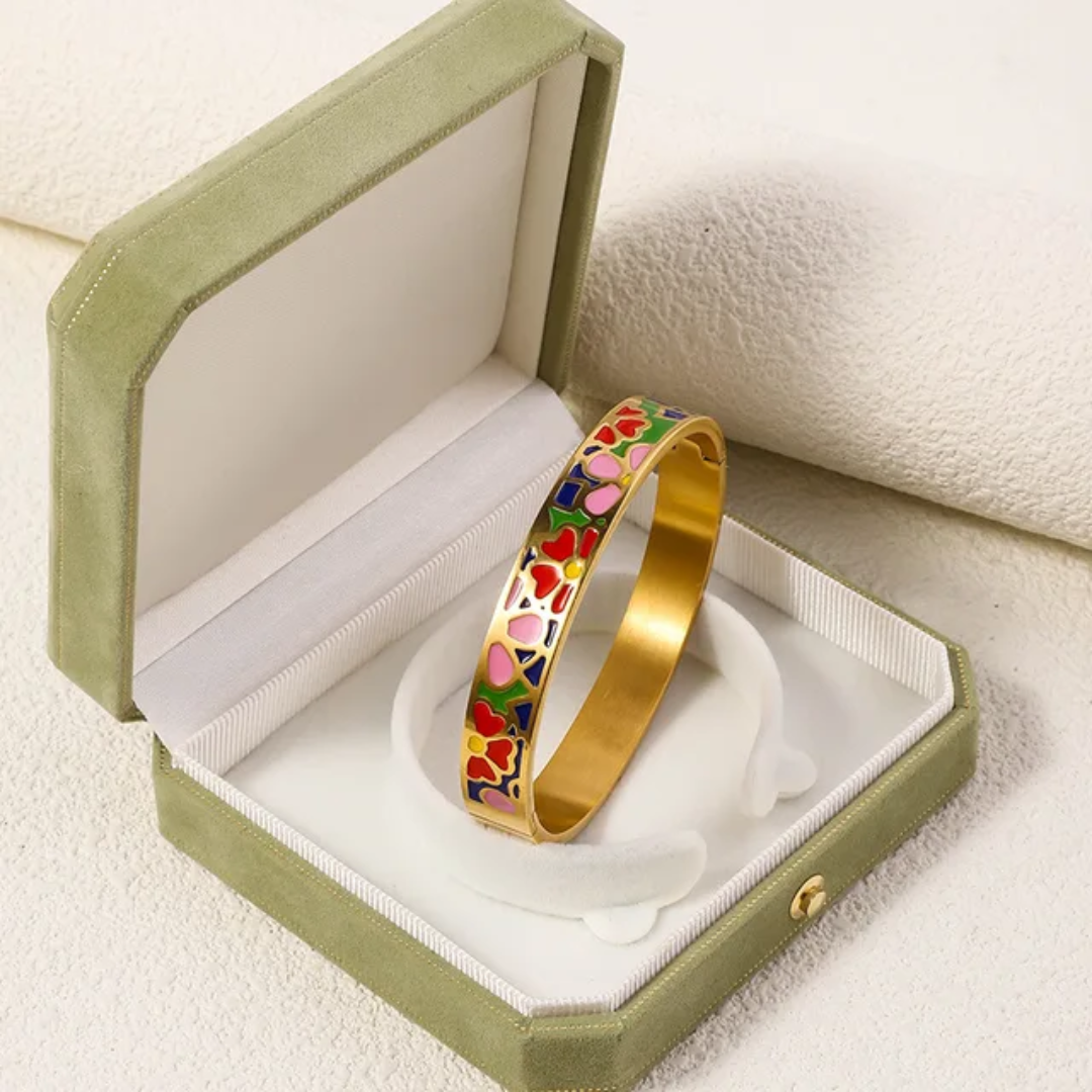 Oil Drip Bangles