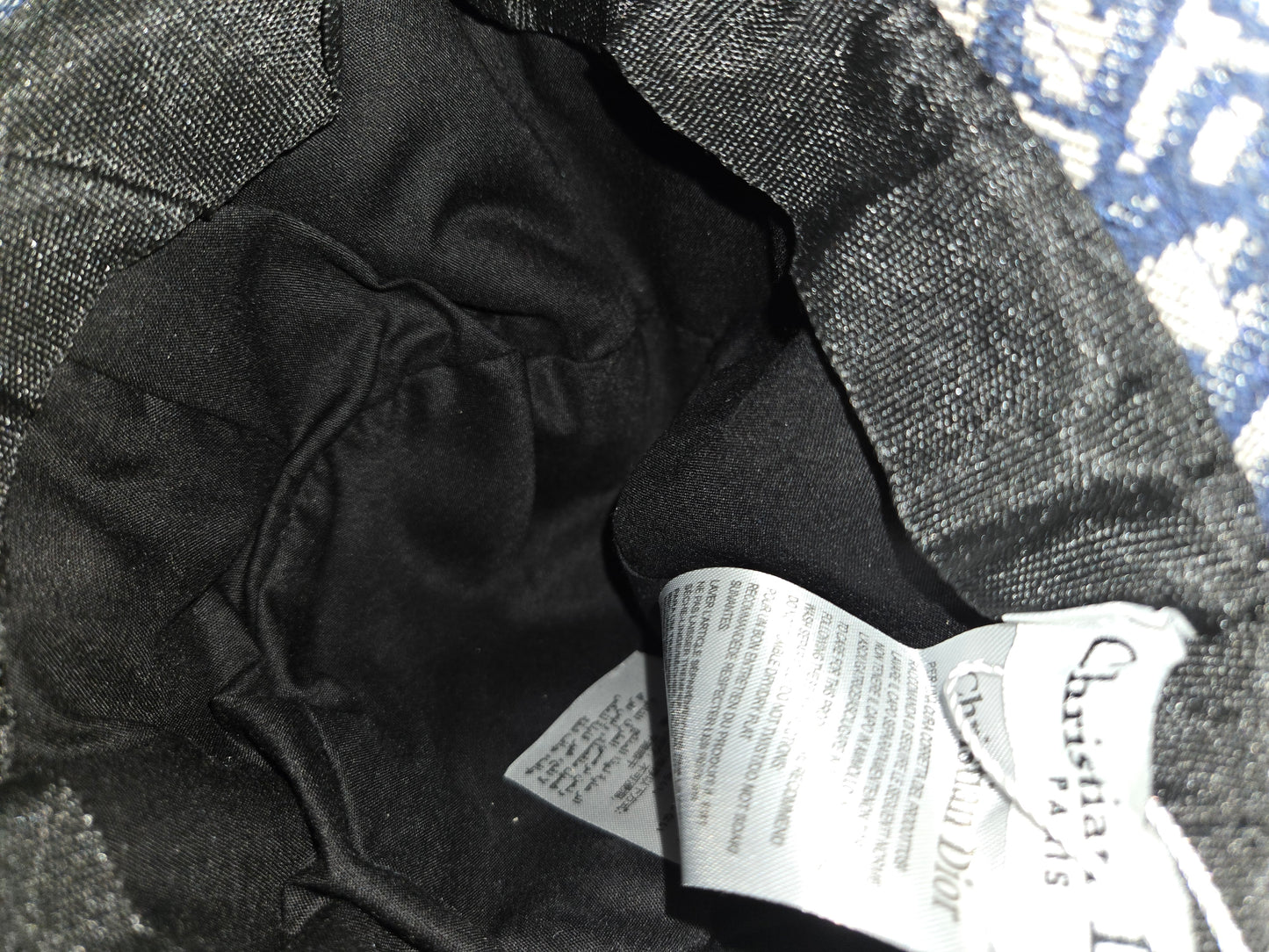 CD Designer inspired bucket hat