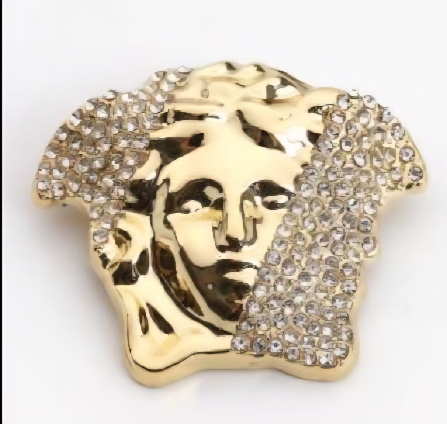 Versace inspired brooch