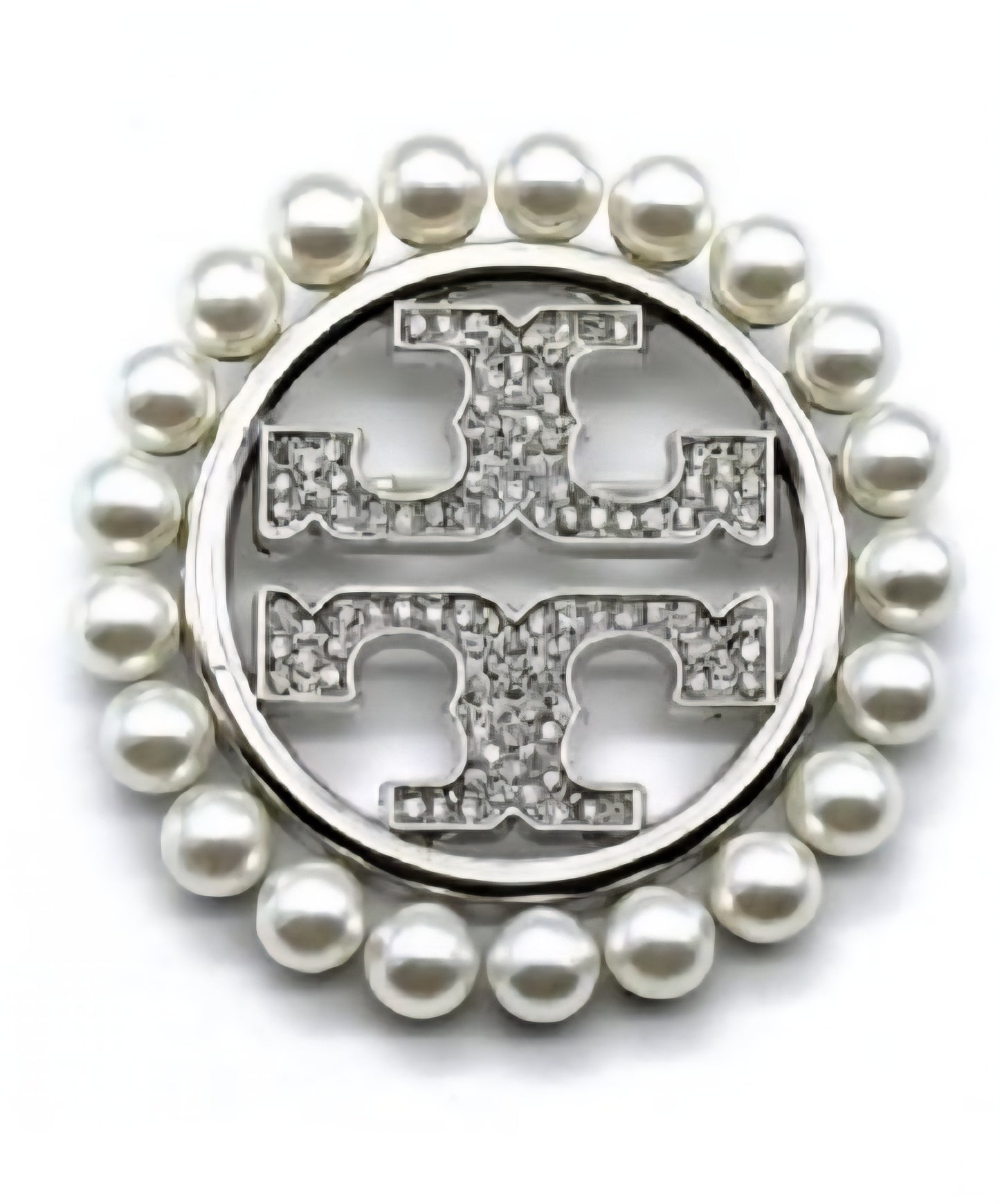 Tory Burch inspired brooch