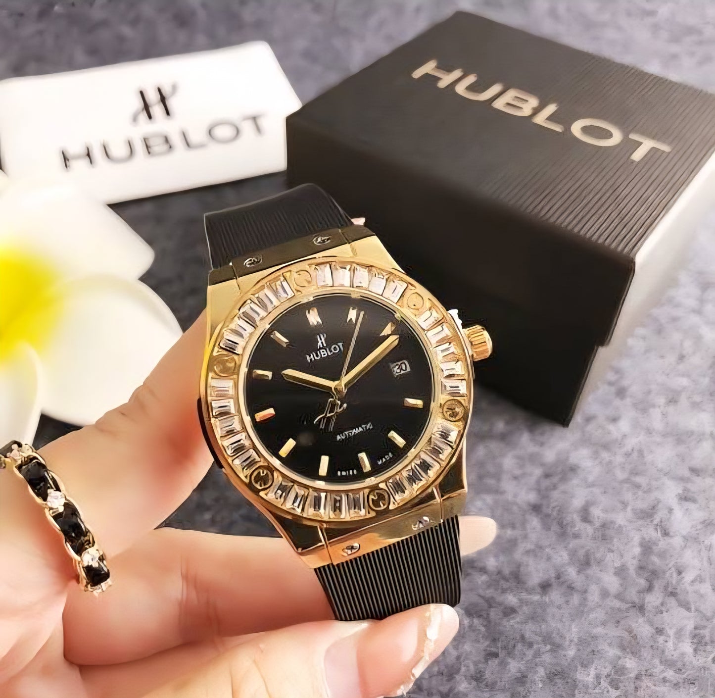 Hublot inspired waterproof watches