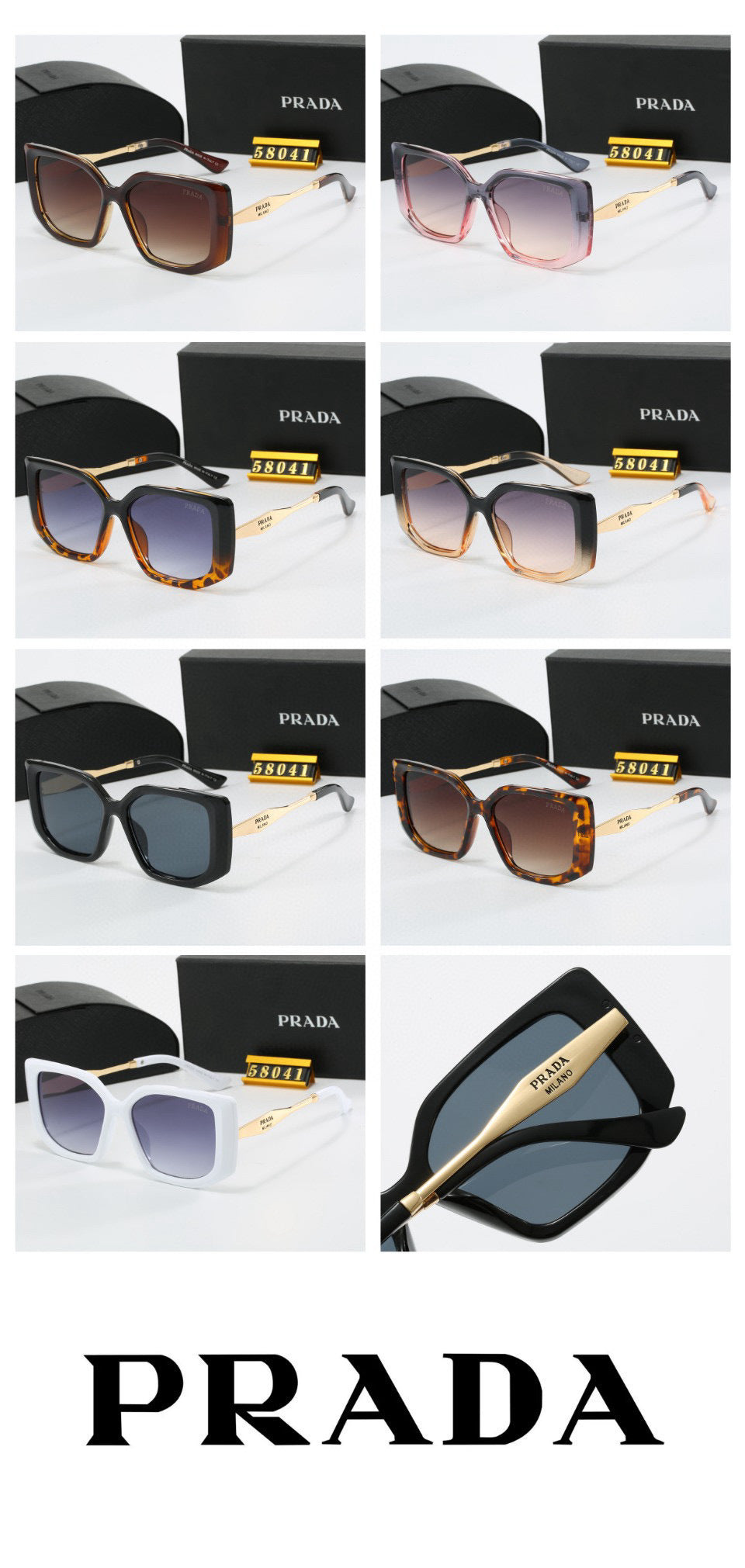 Prada Inspired Sunglasses
