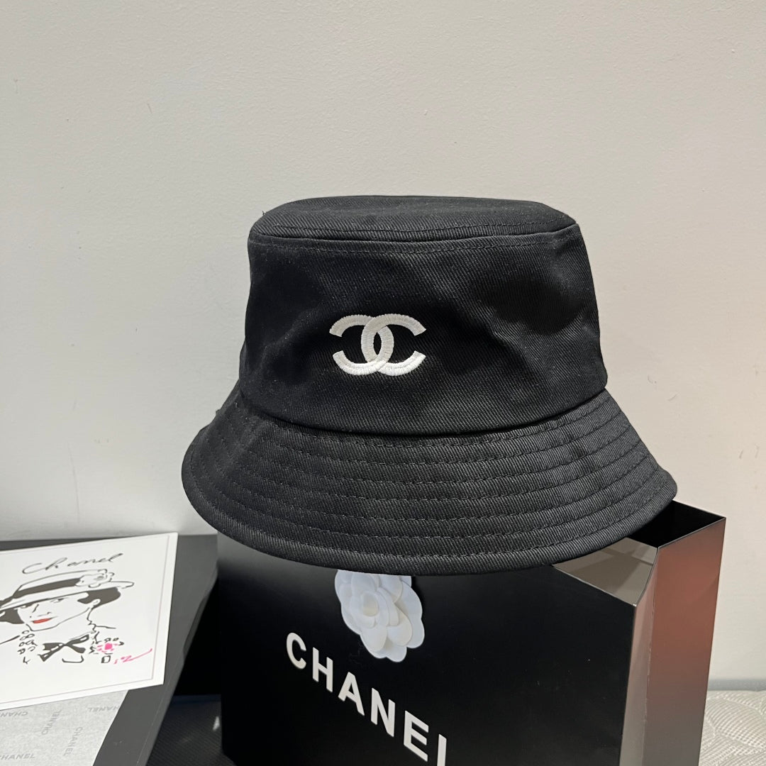 Chanel inspired Nylon Bucket Hat