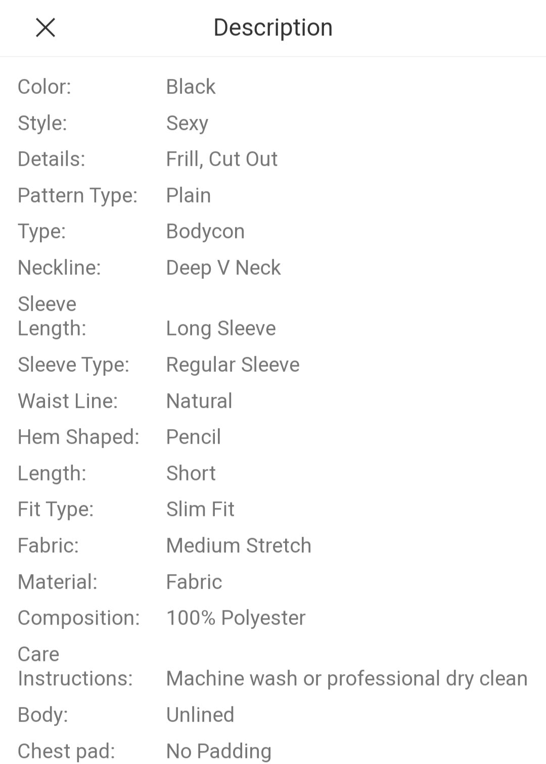 Cutout right body mini dress