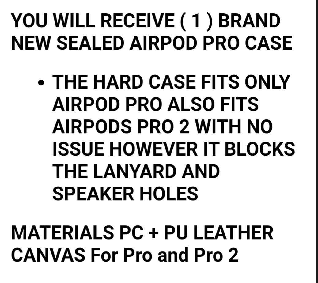 Luxury inspired Airpod Case