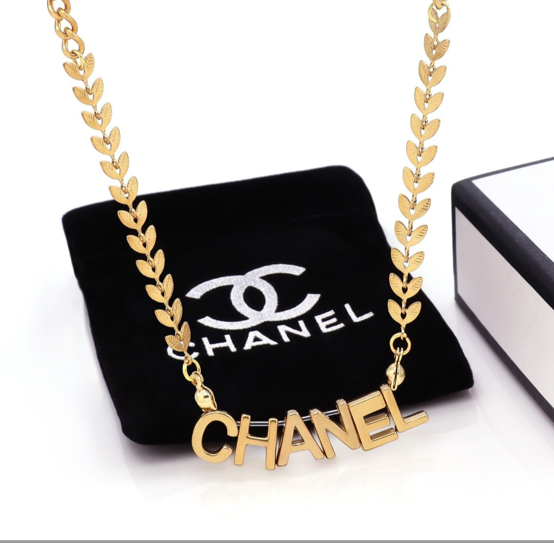 Chanel inspired necklace