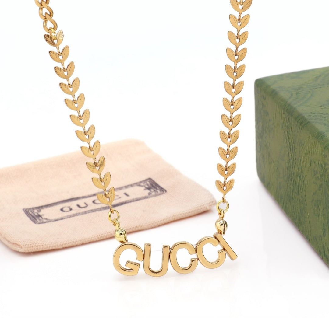 Gucci inspired necklace