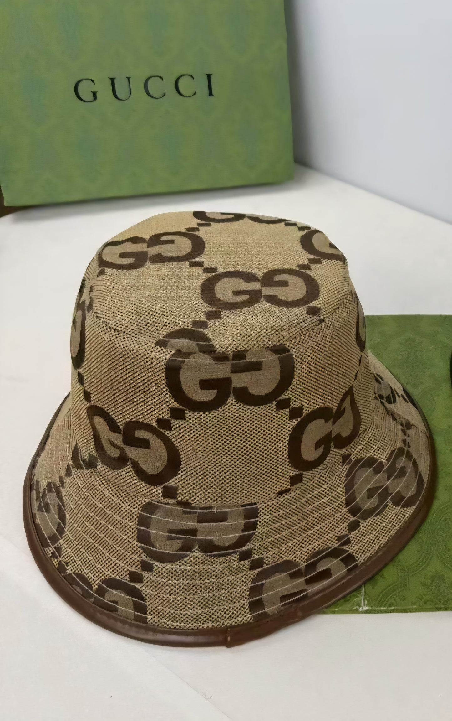 Gucci inspired jumbo G Bucket Hat