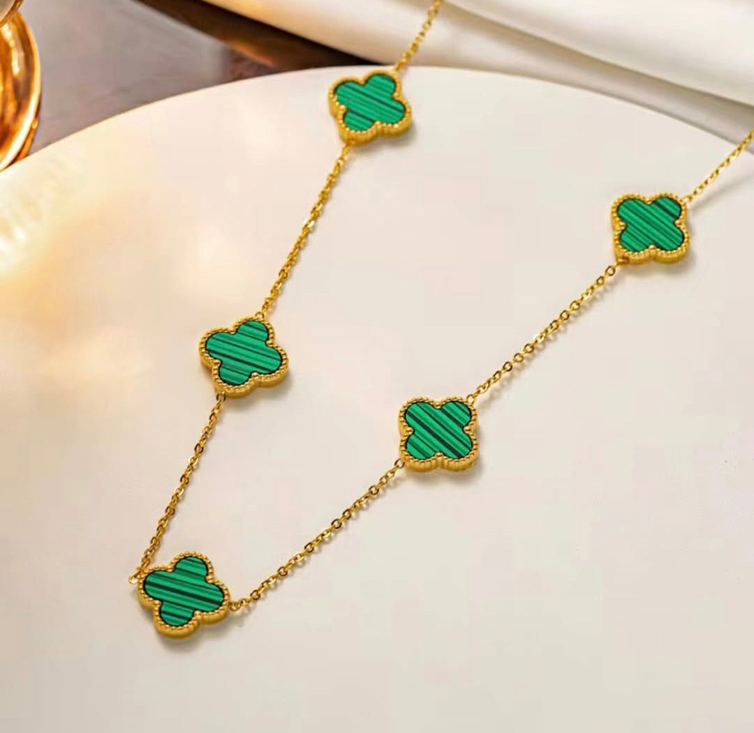 4 leaf clover Necklace