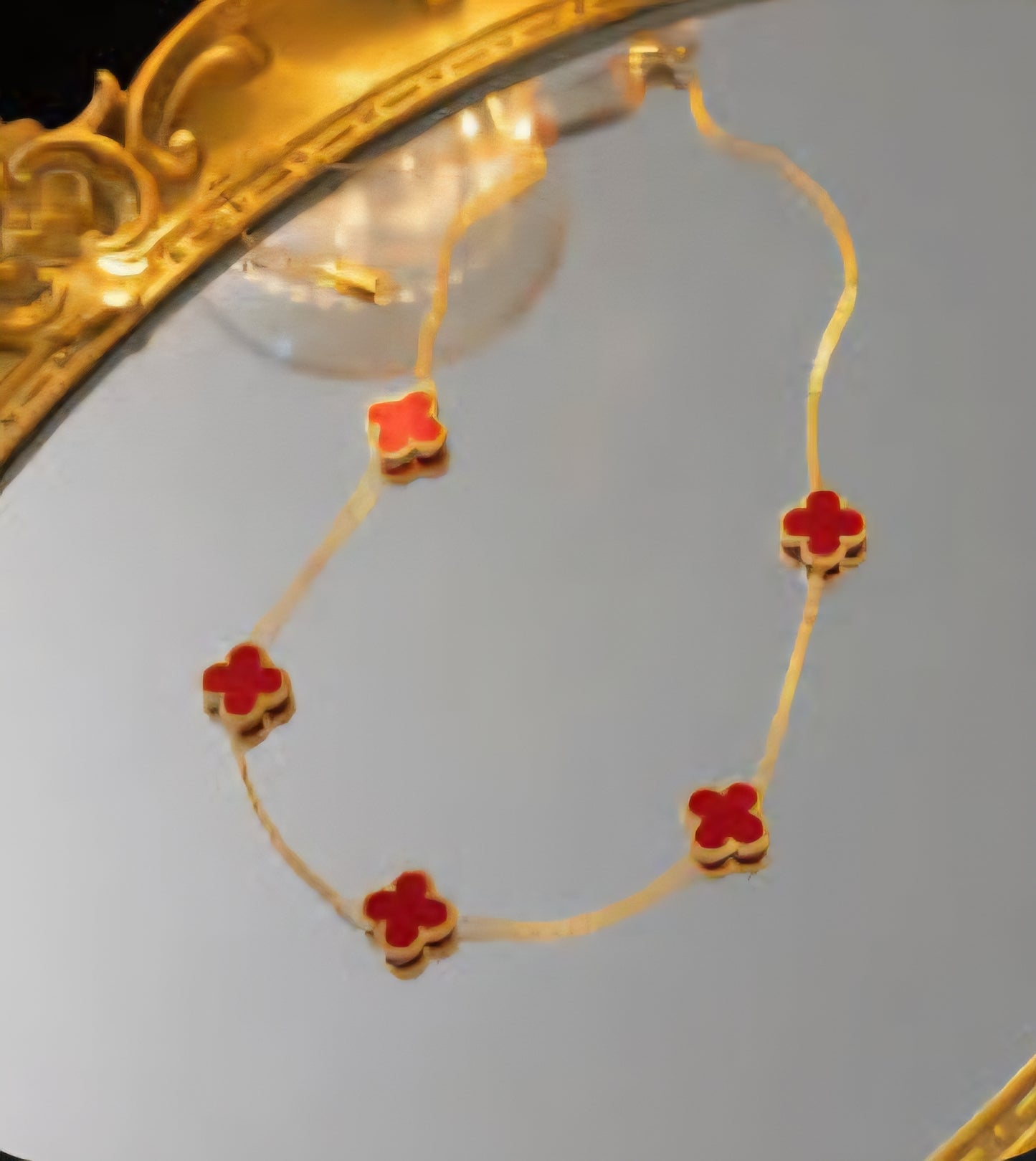 4 leaf clover Necklace