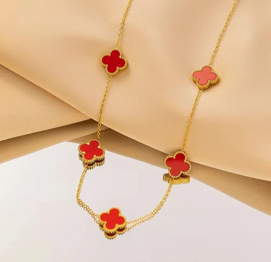 4 leaf clover Necklace