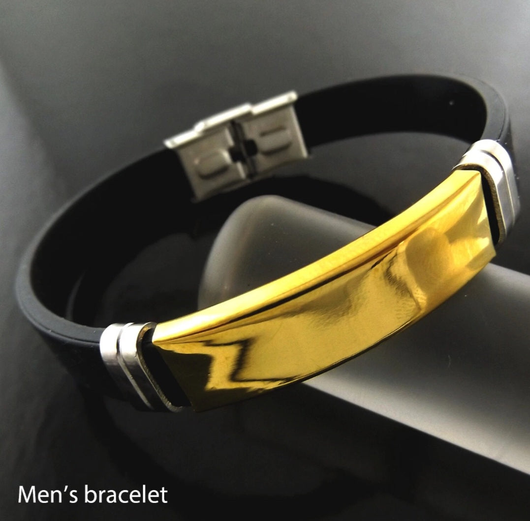 LV inspired Men Bracelets