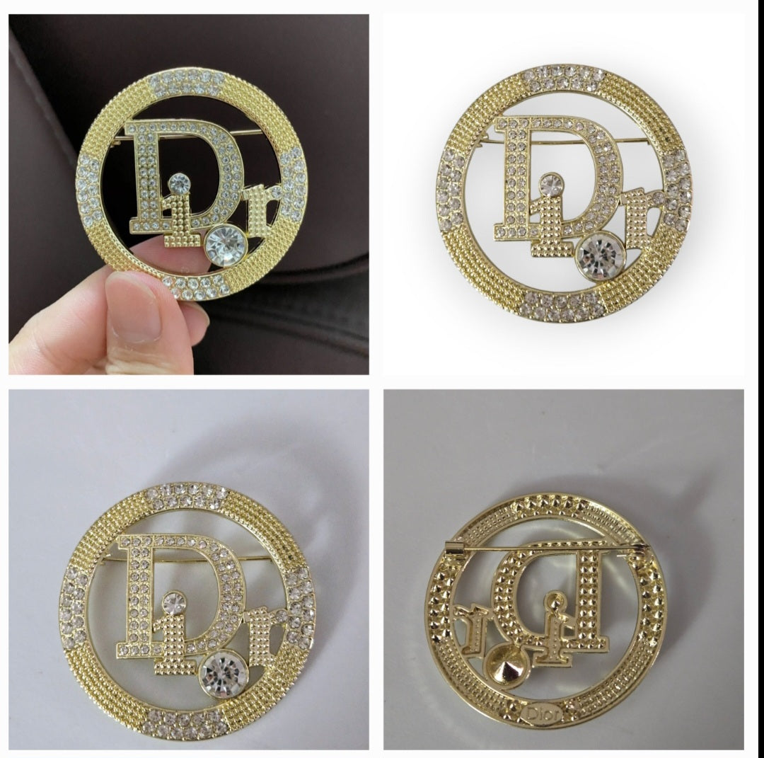 Dior inspired Brooches