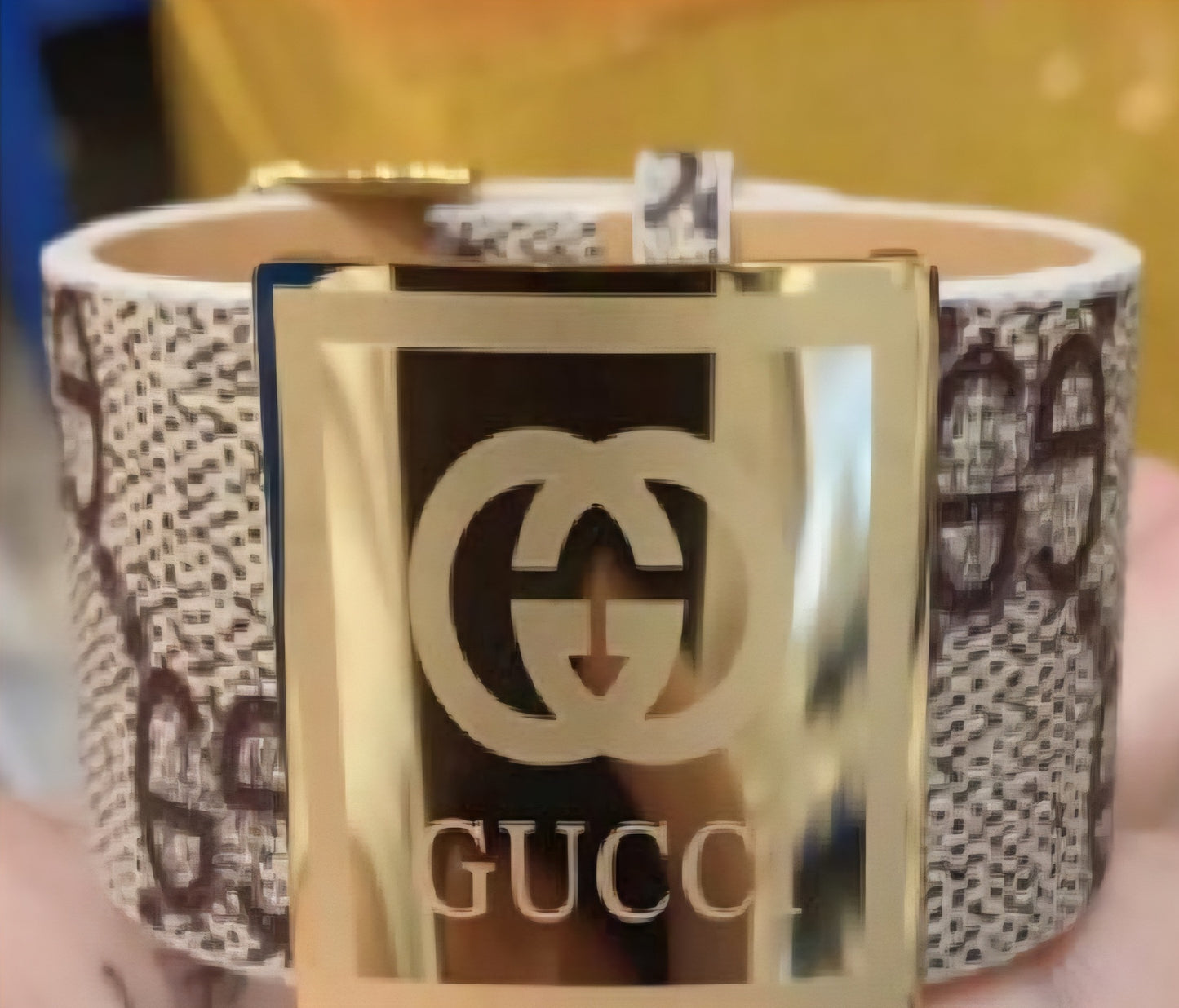Gucci inspired belt bracelet