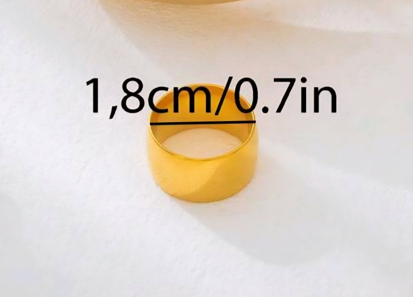 Stainless Steel Chunky Rings