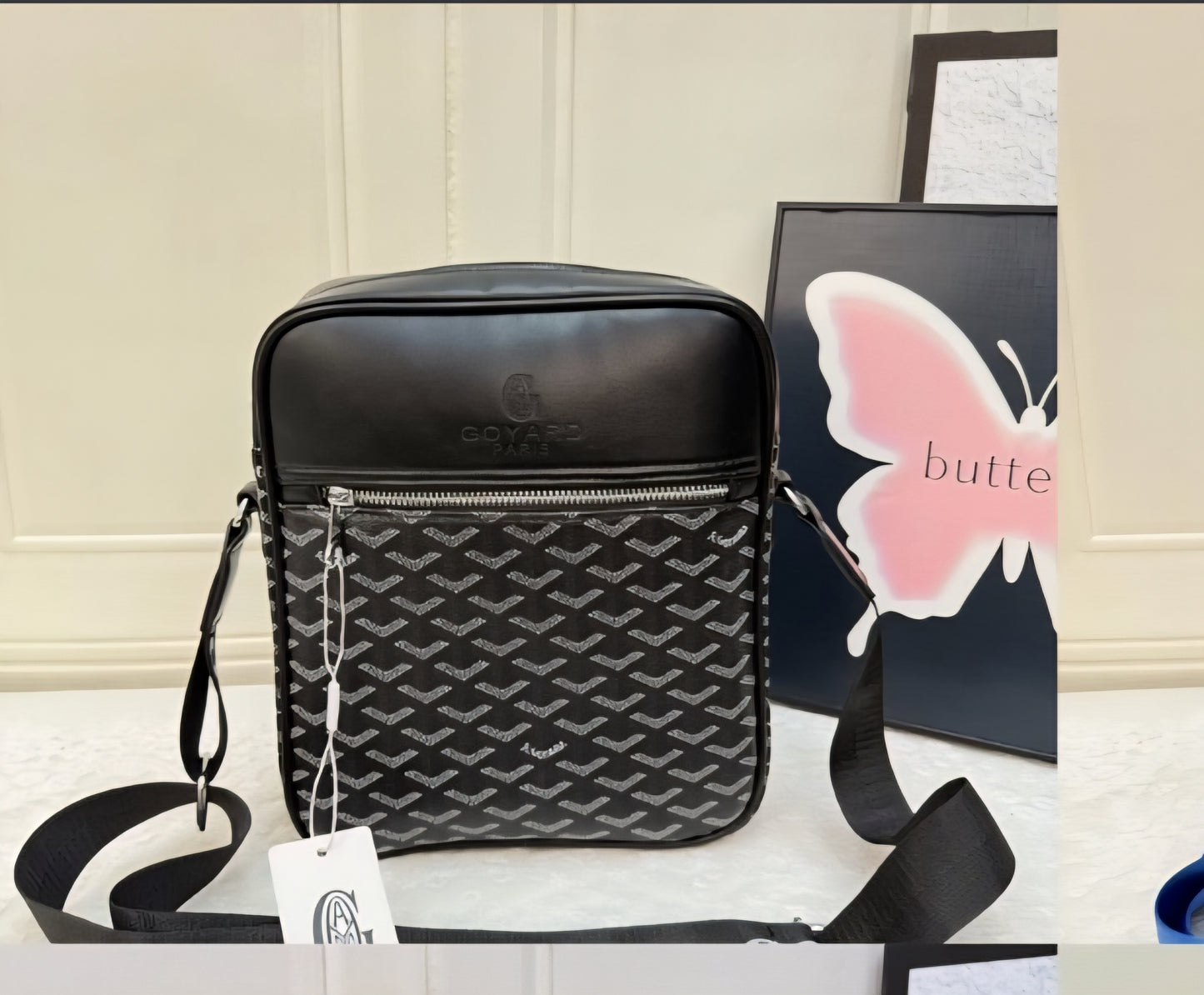 Goyard Inspired crossbody