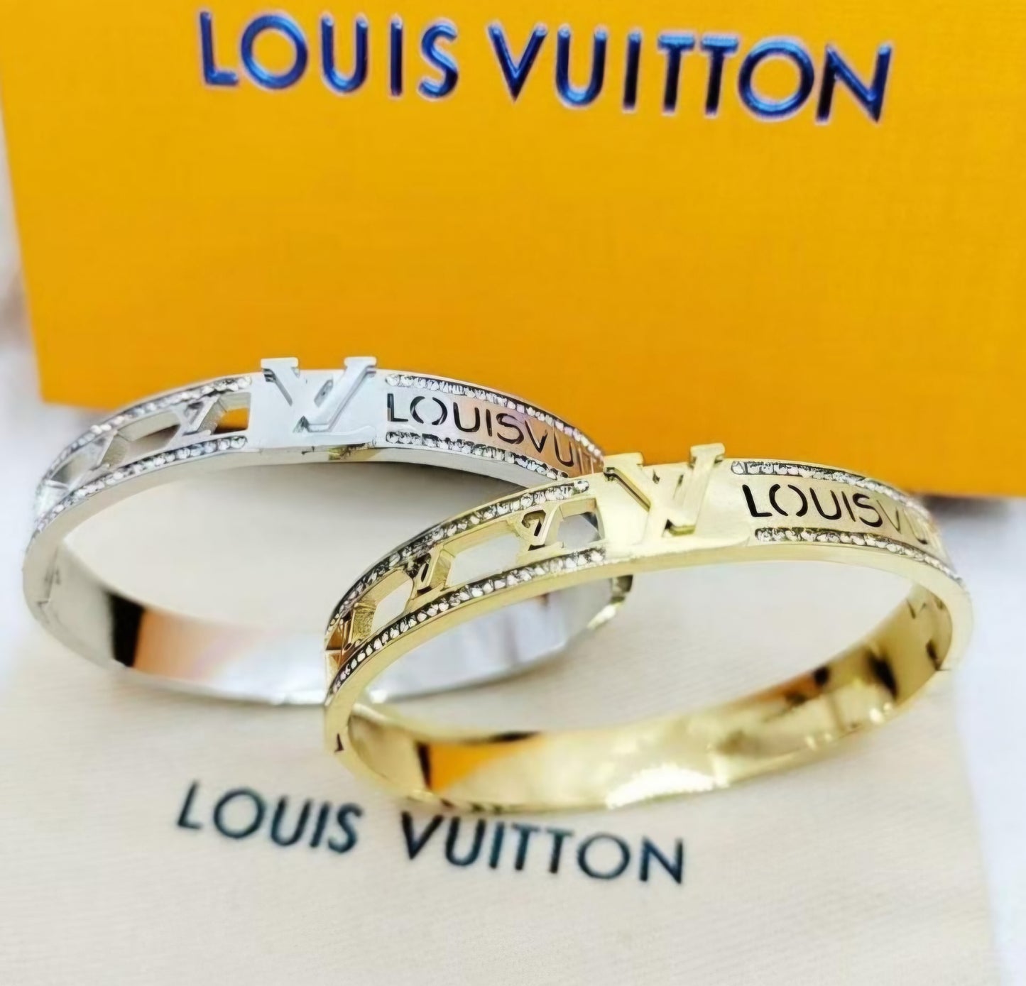 LV Designer Inspired Bangles