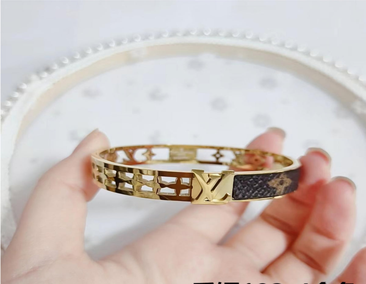 LV Designer Inspired Bangles