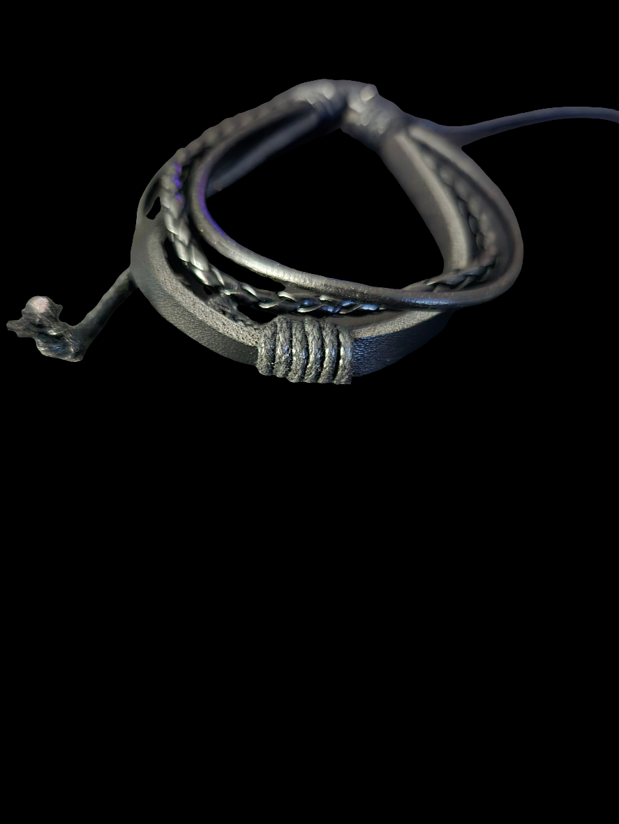 Men leather bracelet