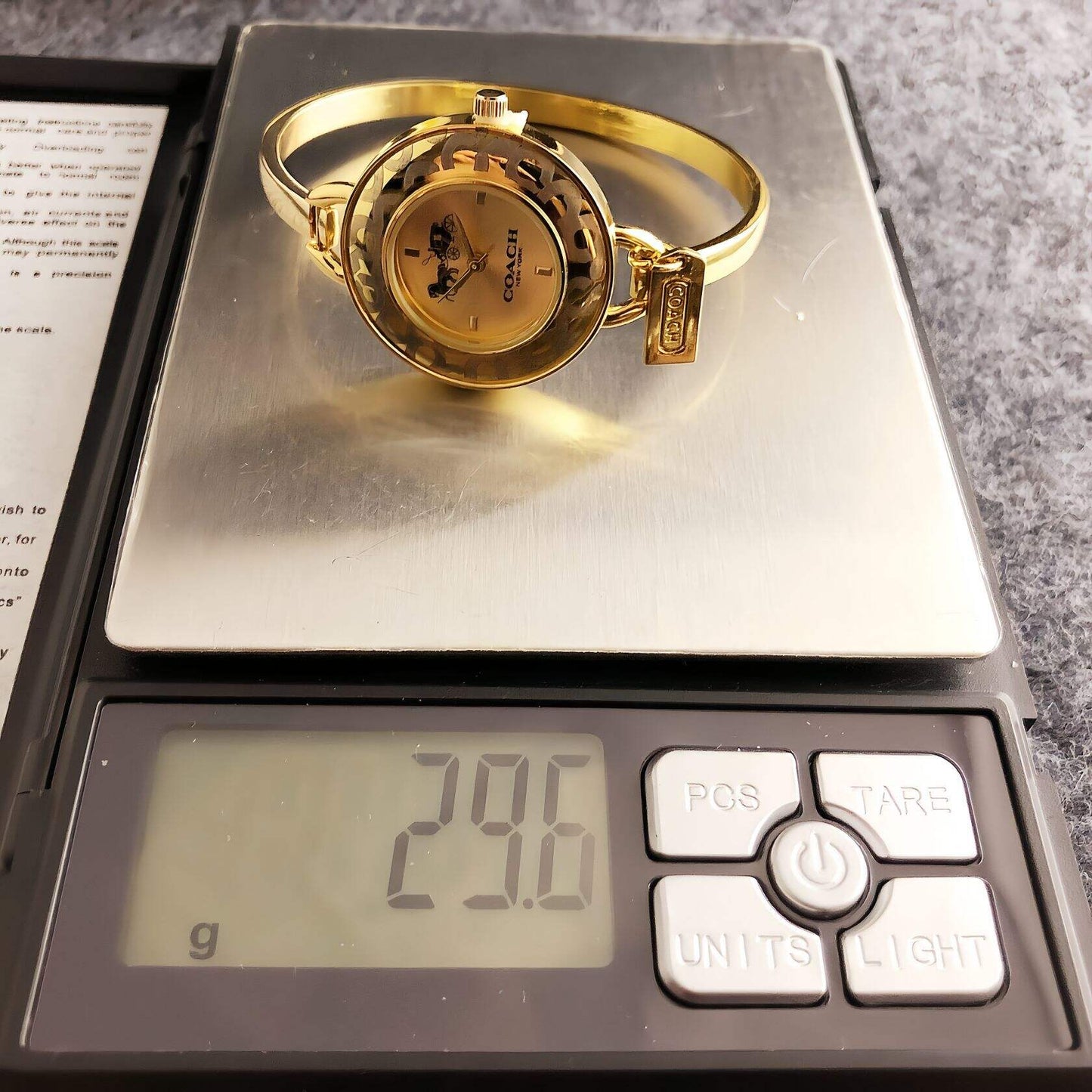 Coach inspired Bangle Watch