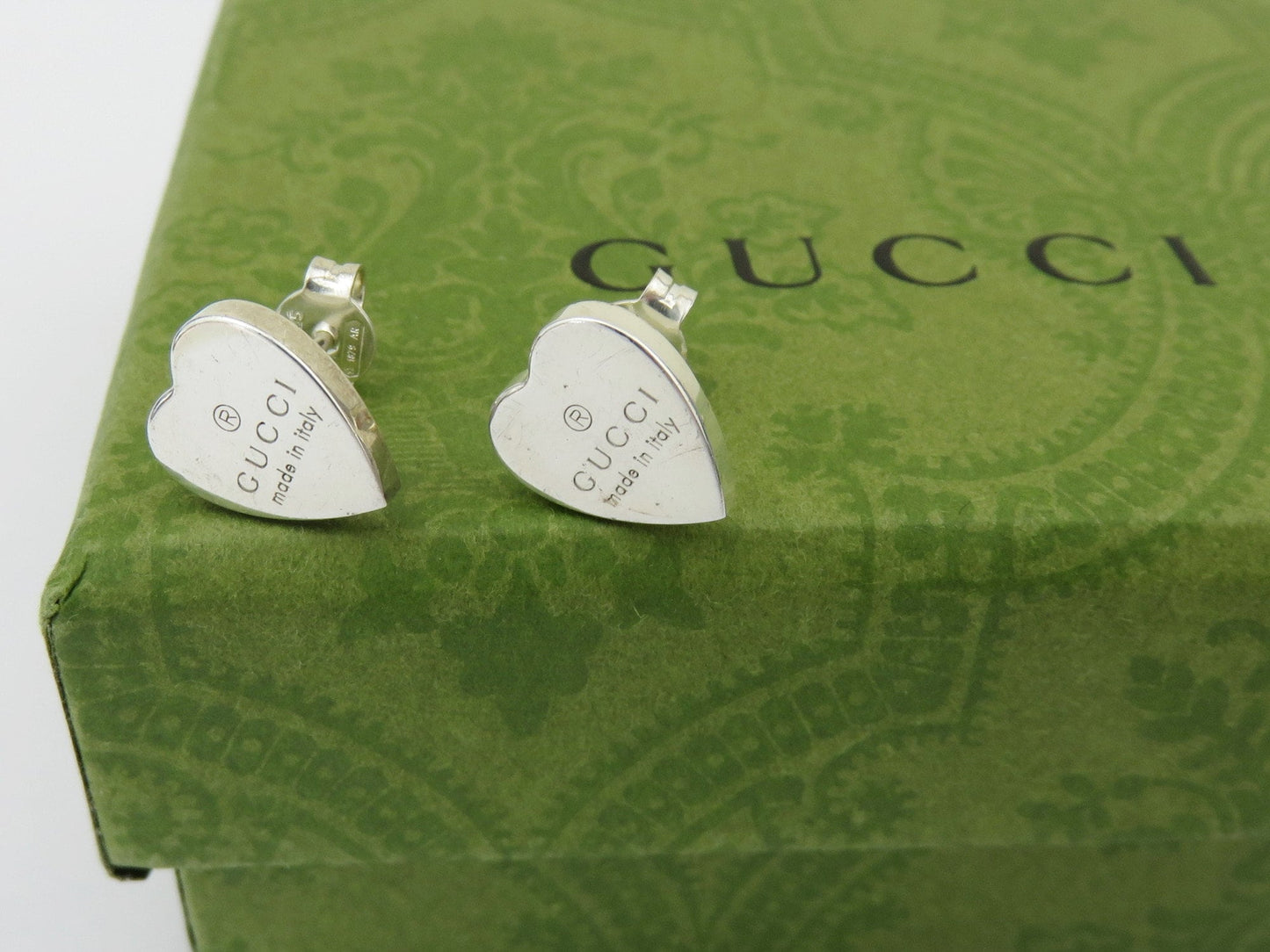Gucci inspired heart shape Earrings
