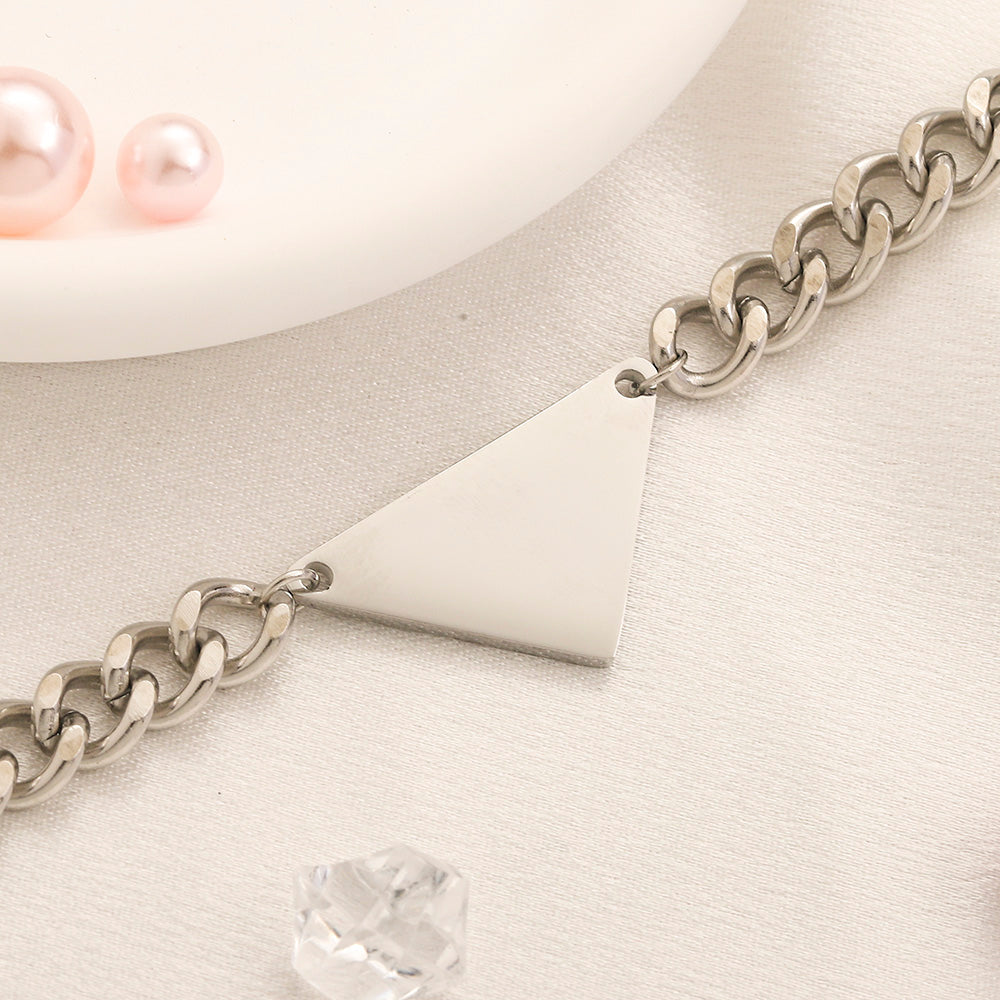 Prada Inspired Cuban Necklace