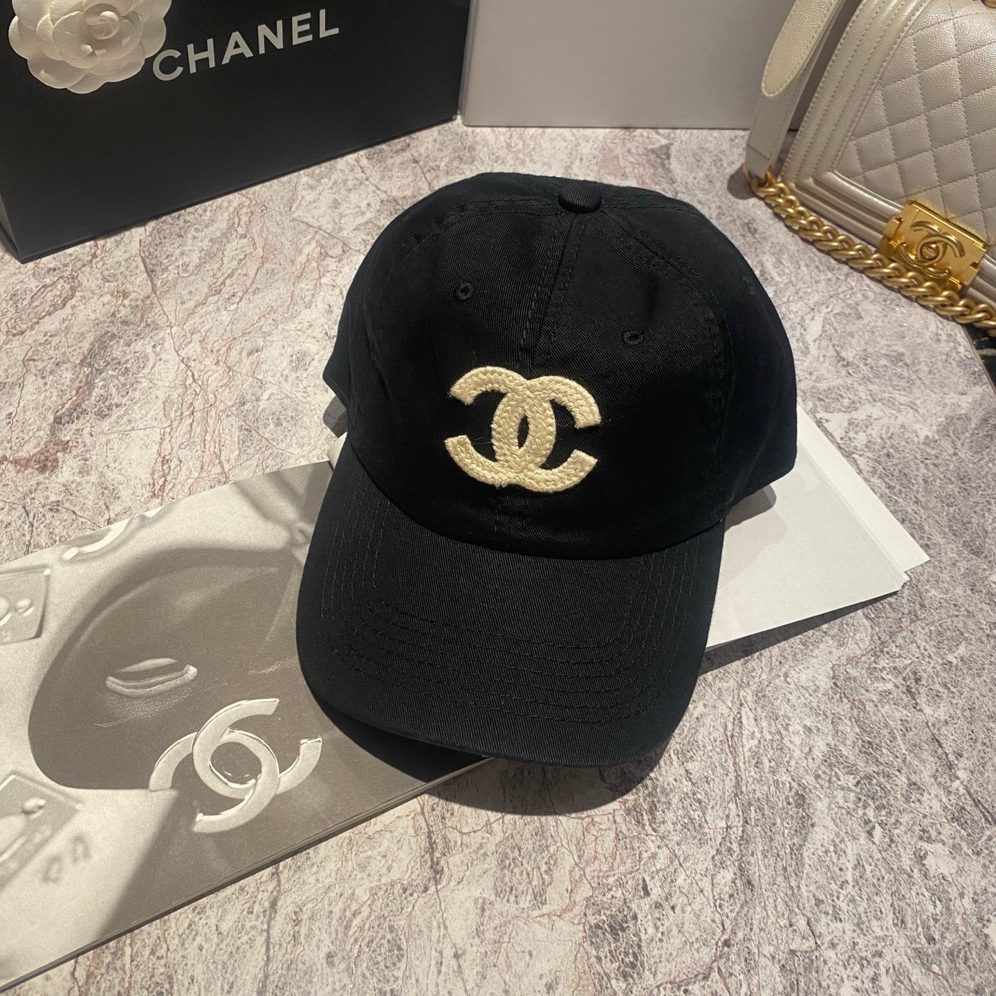 Chanel inspired Bennie hat