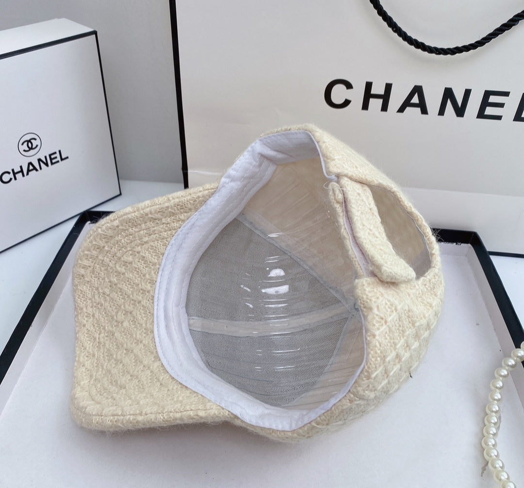 Chanel inspired baseball cap