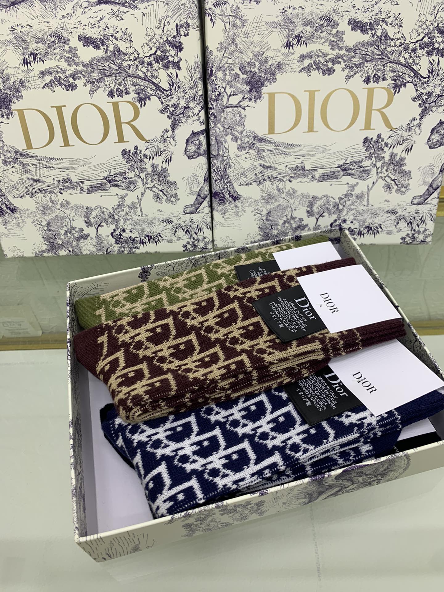 Christian Dior inspired Socks