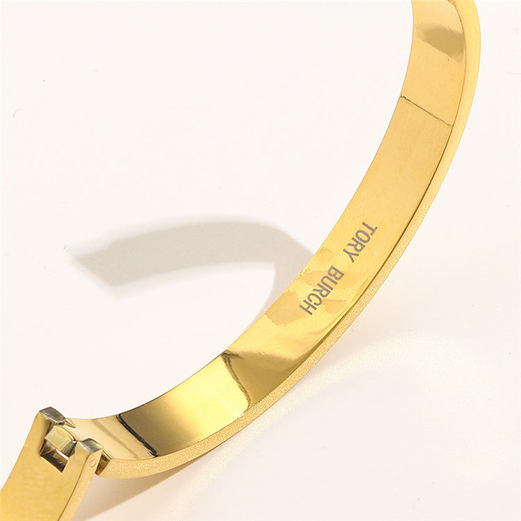 Tory Burch inspired Hinge Bangle