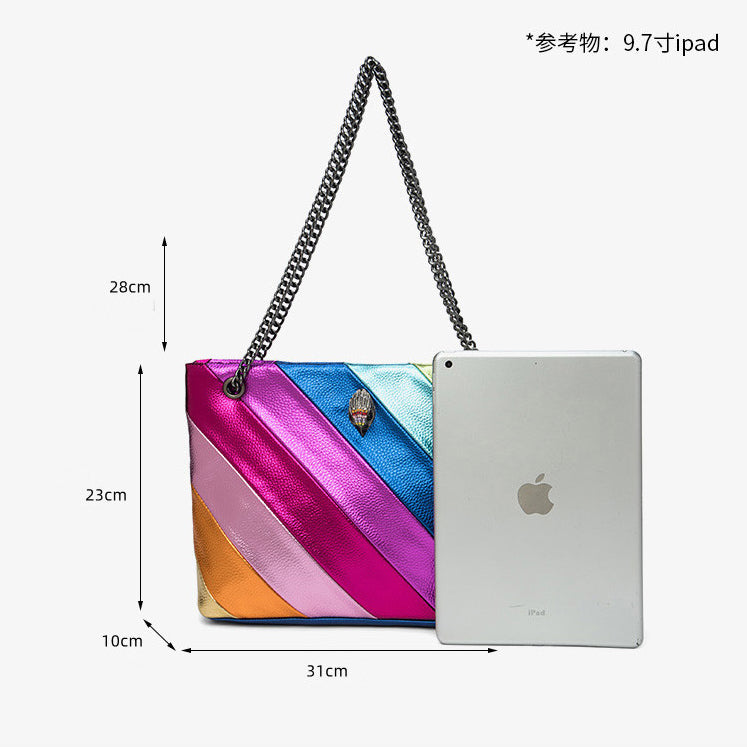 Kurt Geiger rainbow inspired Tote bag