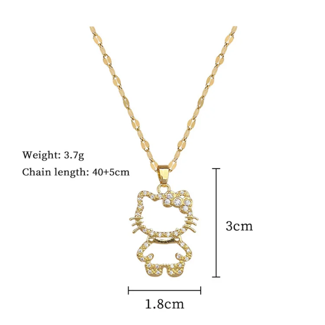 Hello Kitty inspired Necklace