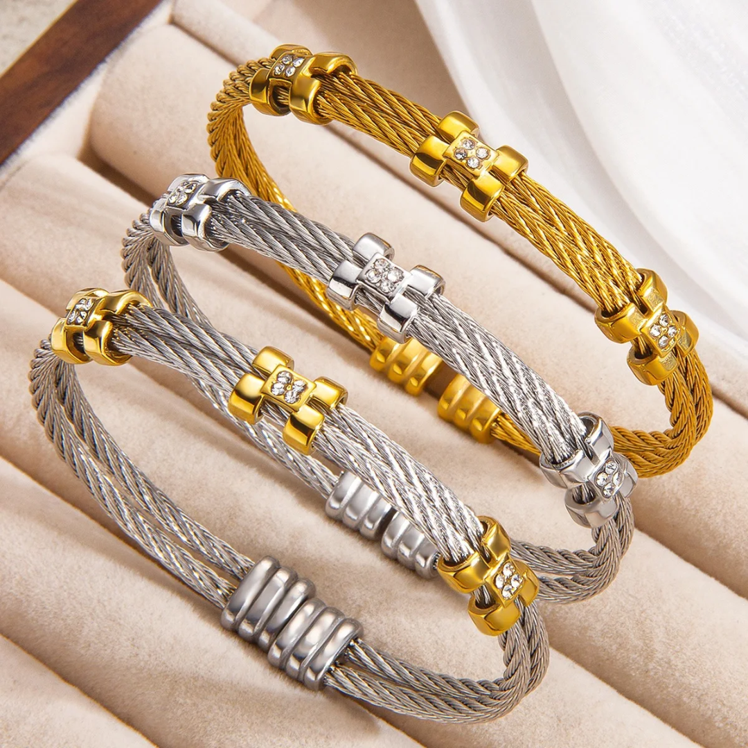 David Yurman inspired bracelet