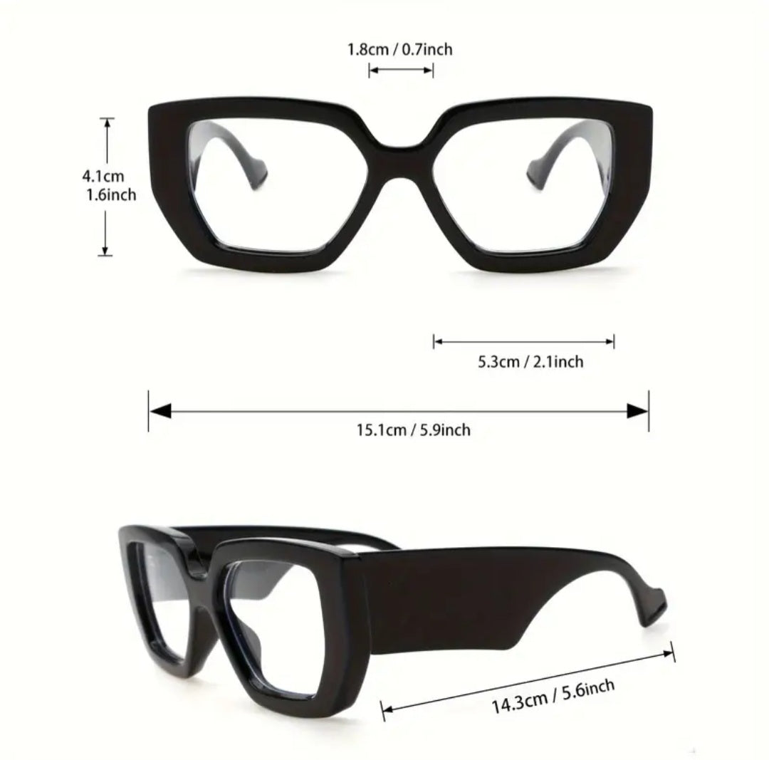Retro Square Cat Eye Eyewear