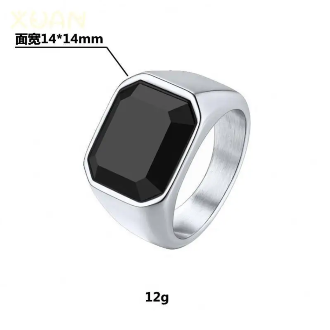 Onyx Stone Rings