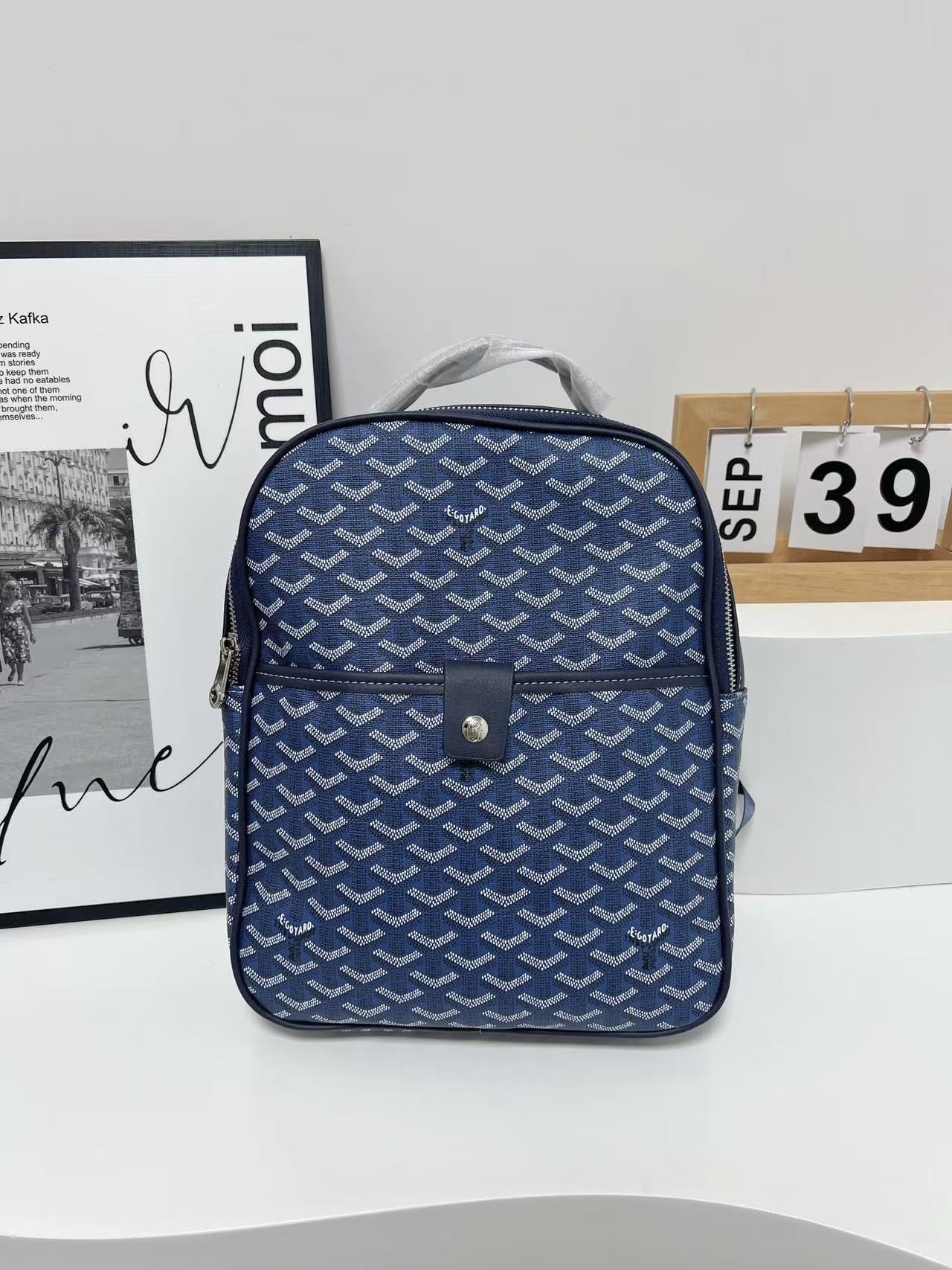 Goyard Inspired Backpack