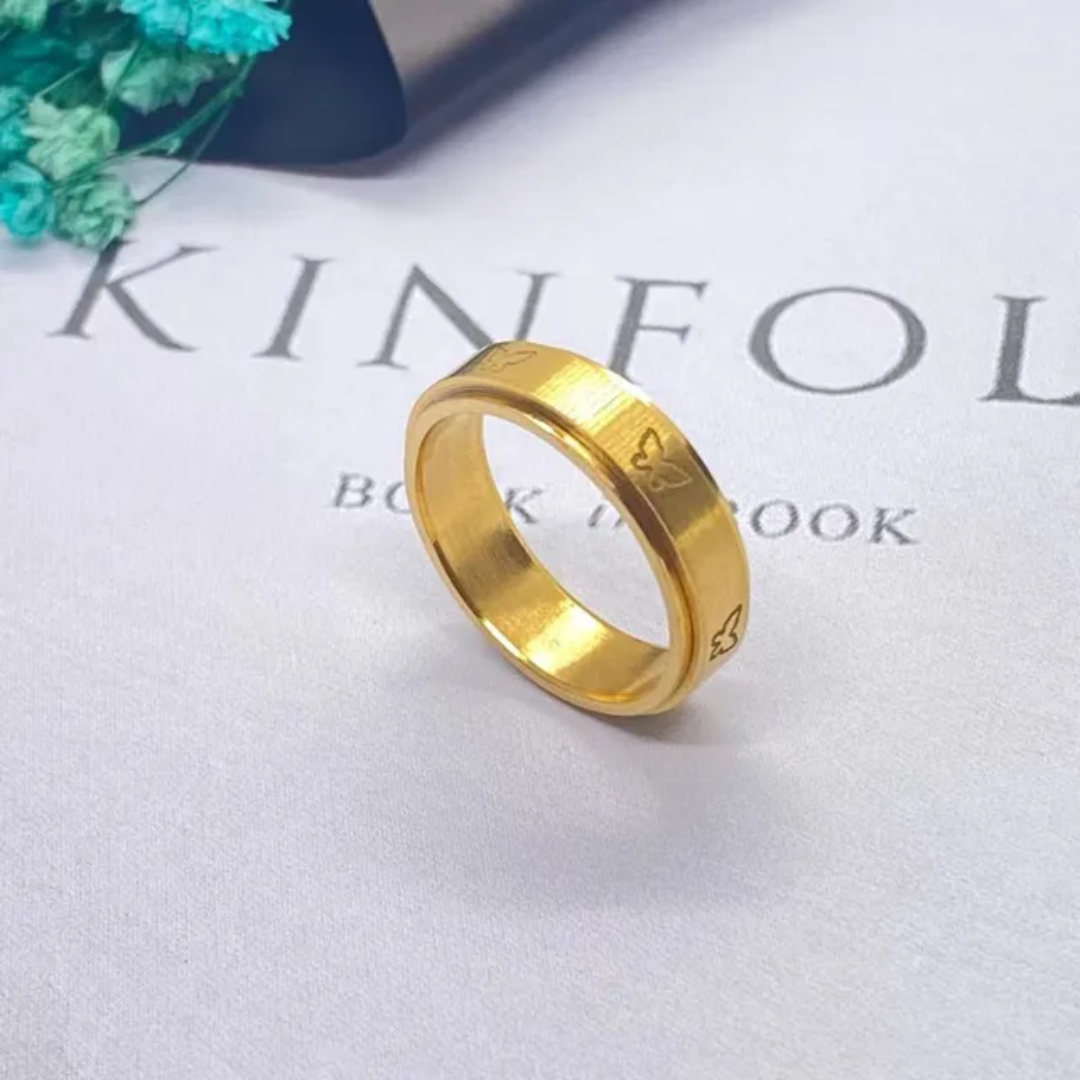 Van Cleef inspired Butterfly ring