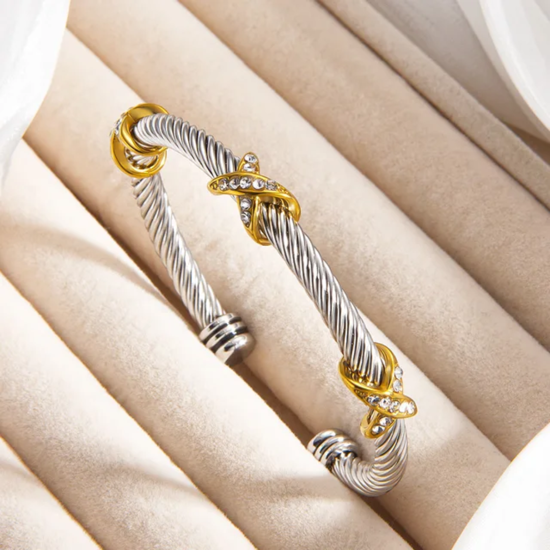 David Yurman inspired bracelet