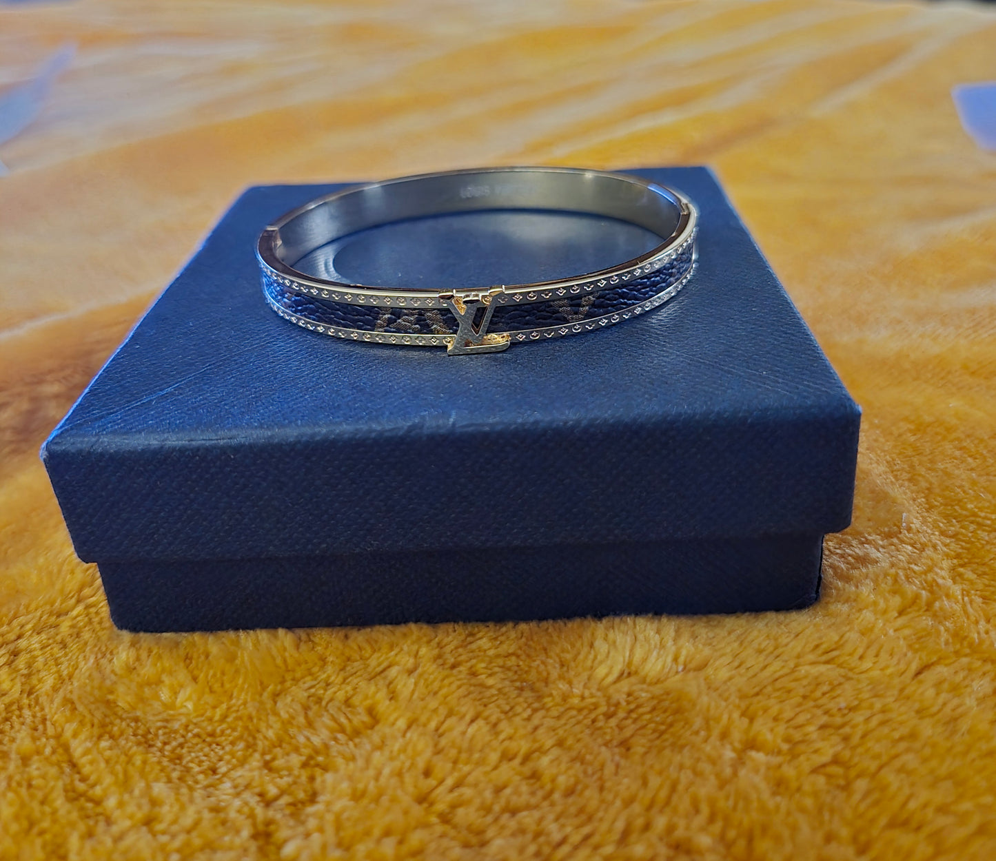 LV inspired Bangle