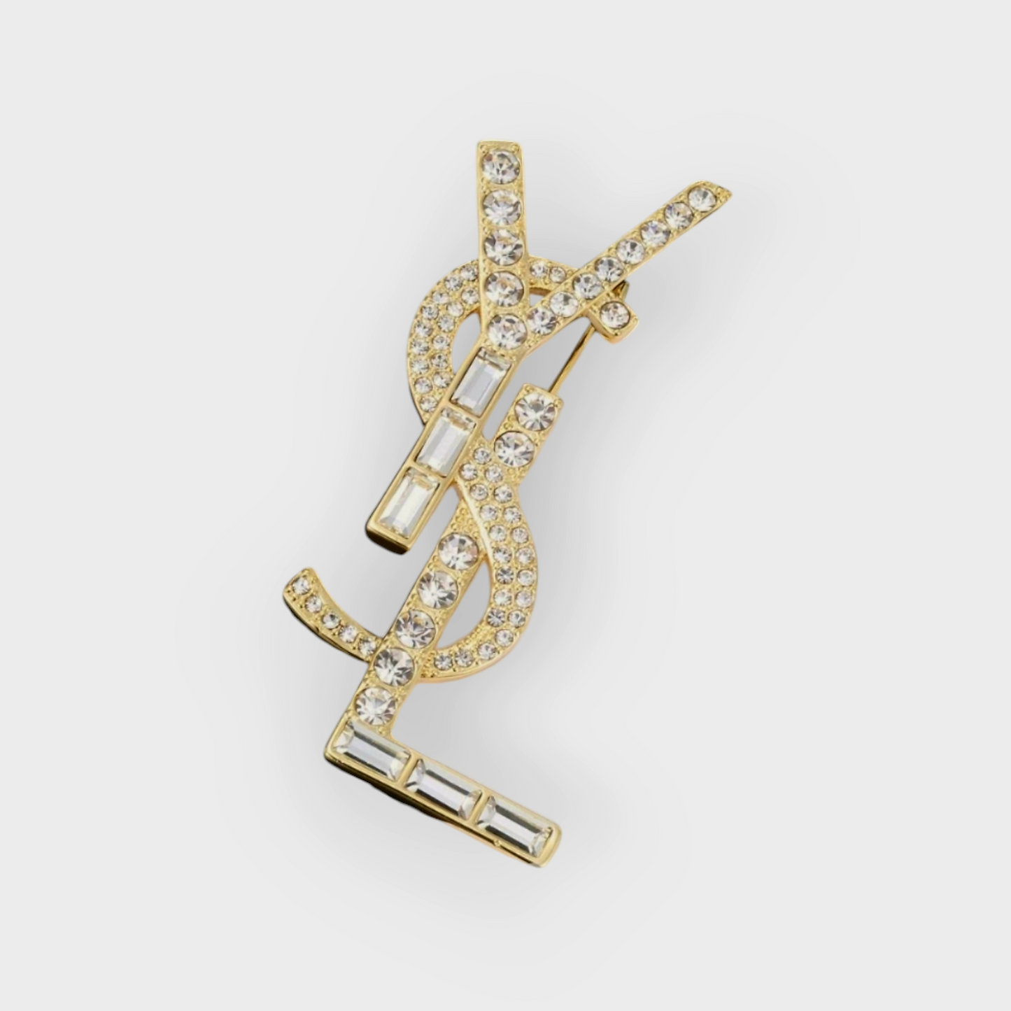 YSL. Designer Inspired Brooches