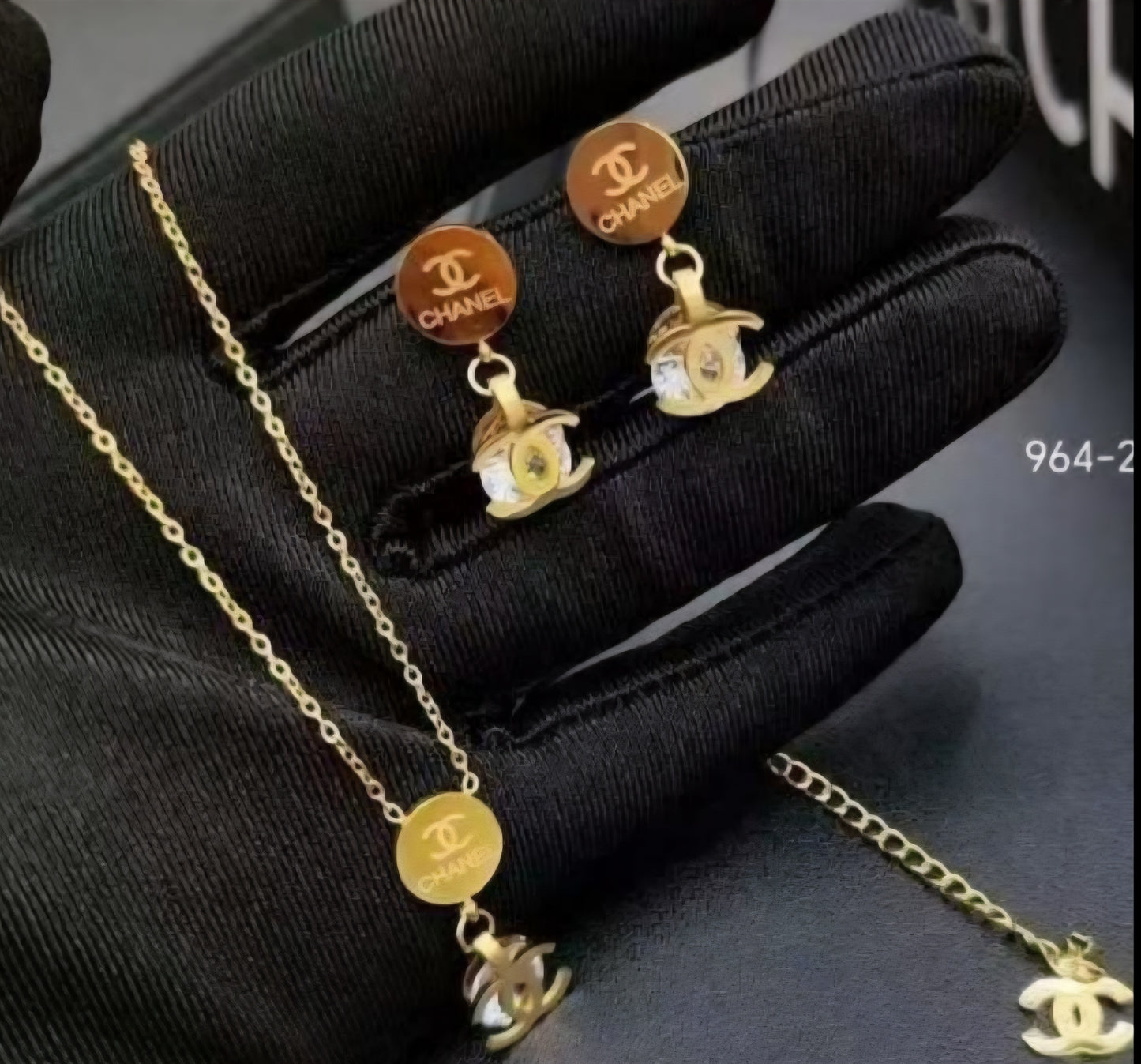 Chanel inspired Necklacee