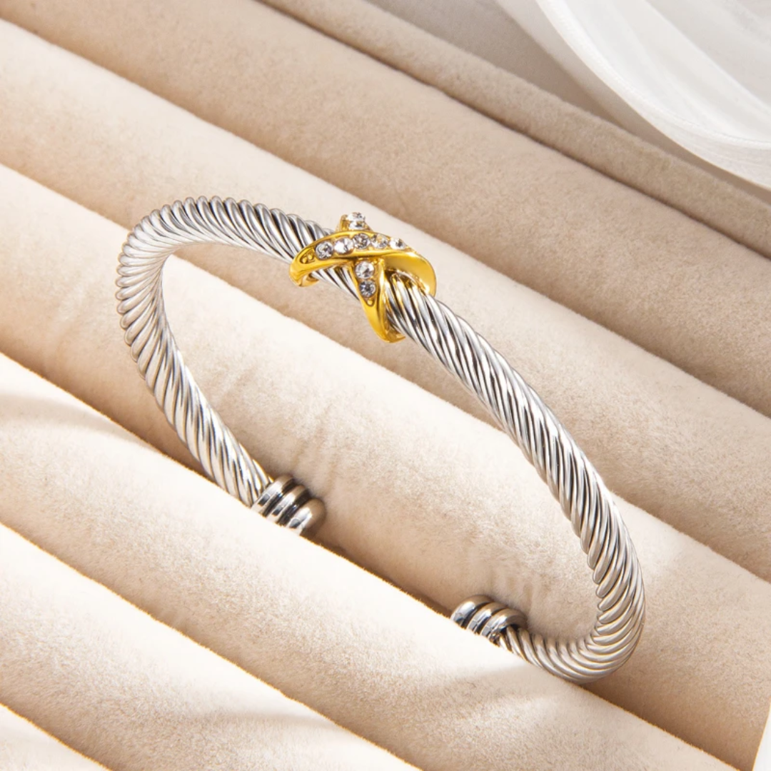 David Yurman inspired bracelet