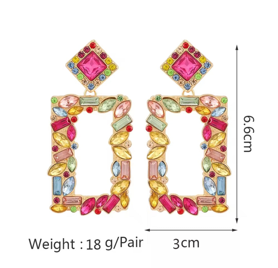 Oversized Fashion Earrings