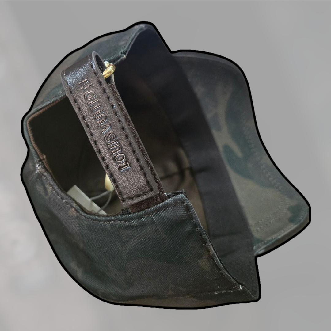LV inspired Camo Baseball Cap