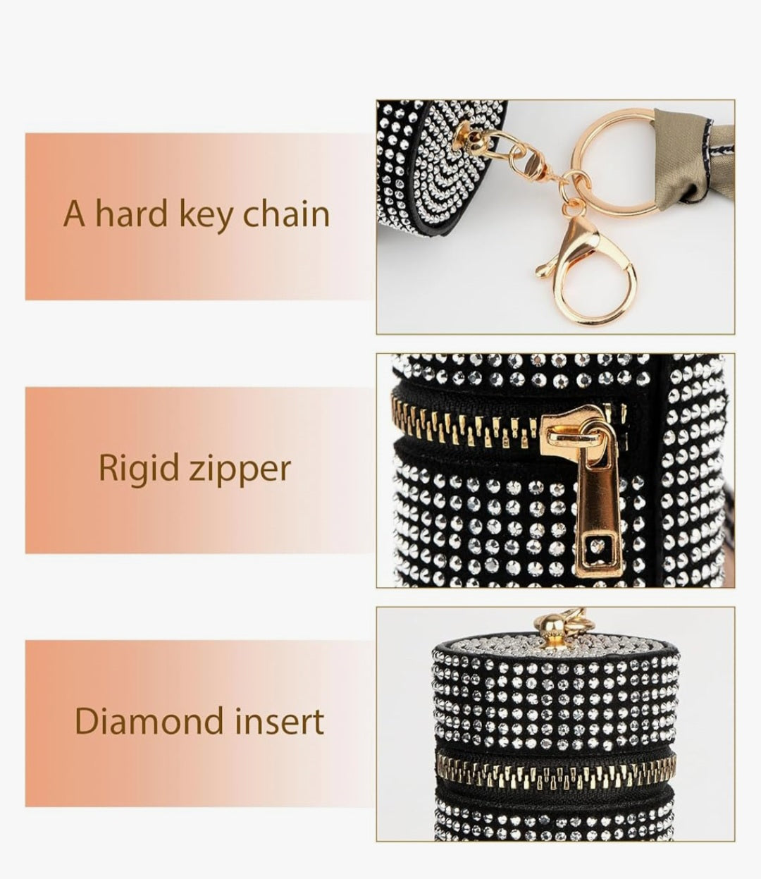 Custom Made Designer Inspired Keychain Storage Holder