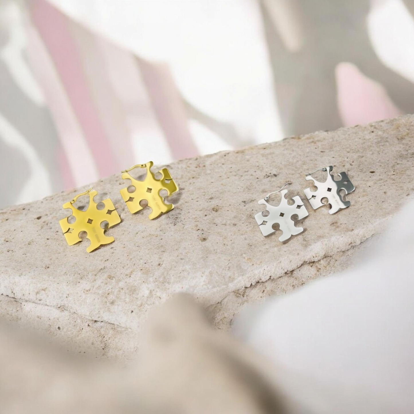 Tory Burch inspired Hoop Earrings