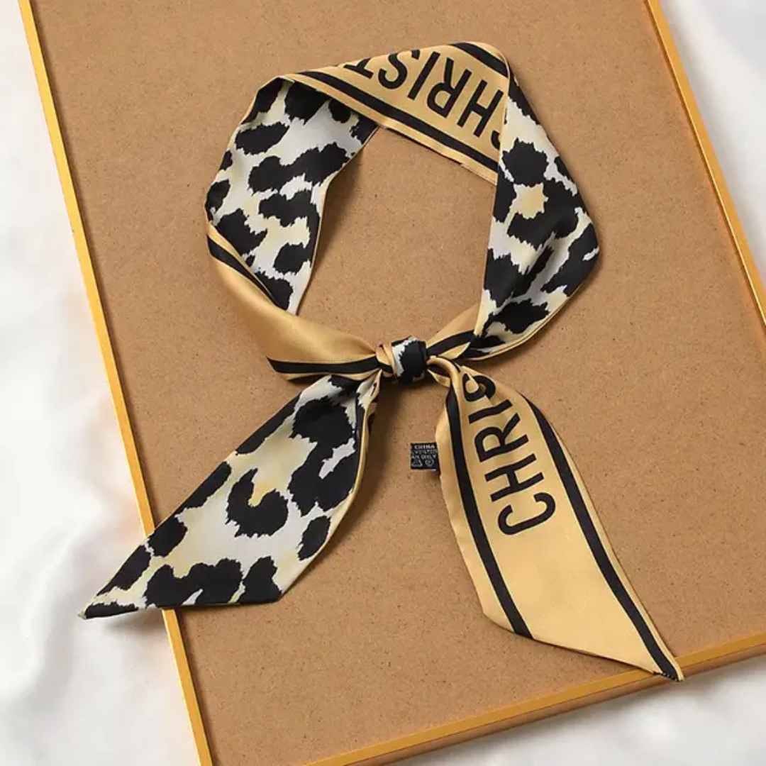 Christian Dior inspired Twill Ribbon Scarves