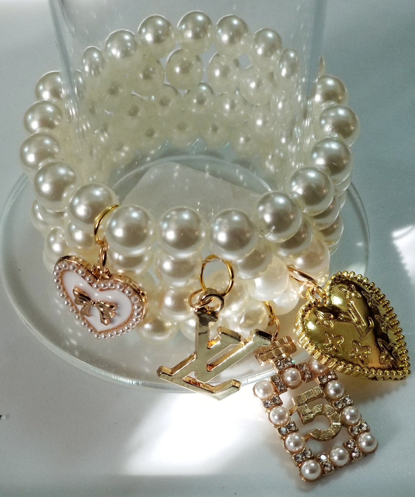 Custom made charm bracelet